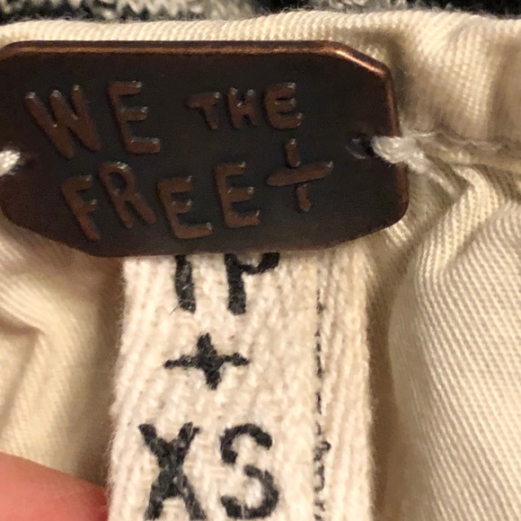 We The Free People thermal striped Gwen Henley - Picture 6 of 8